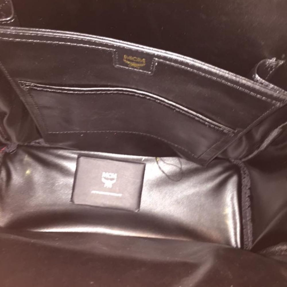 Authentic Medium Red Mcm Backpack - Picture 6 of 6